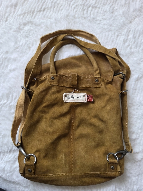 We The Free Suede Crossbody Bag in Chestnut - Picture 13 of 13